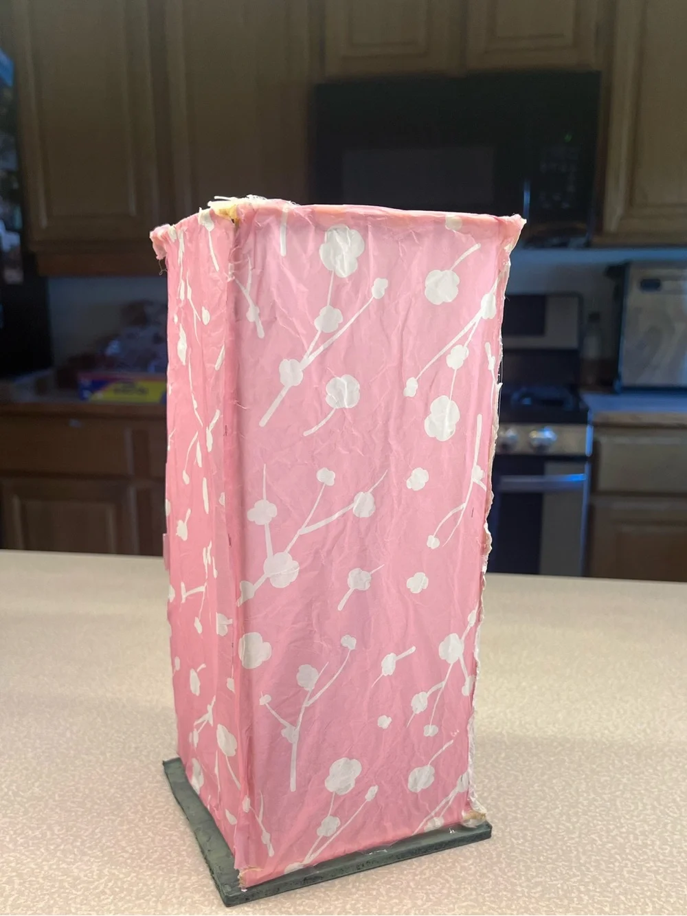 Botany themed lantern.